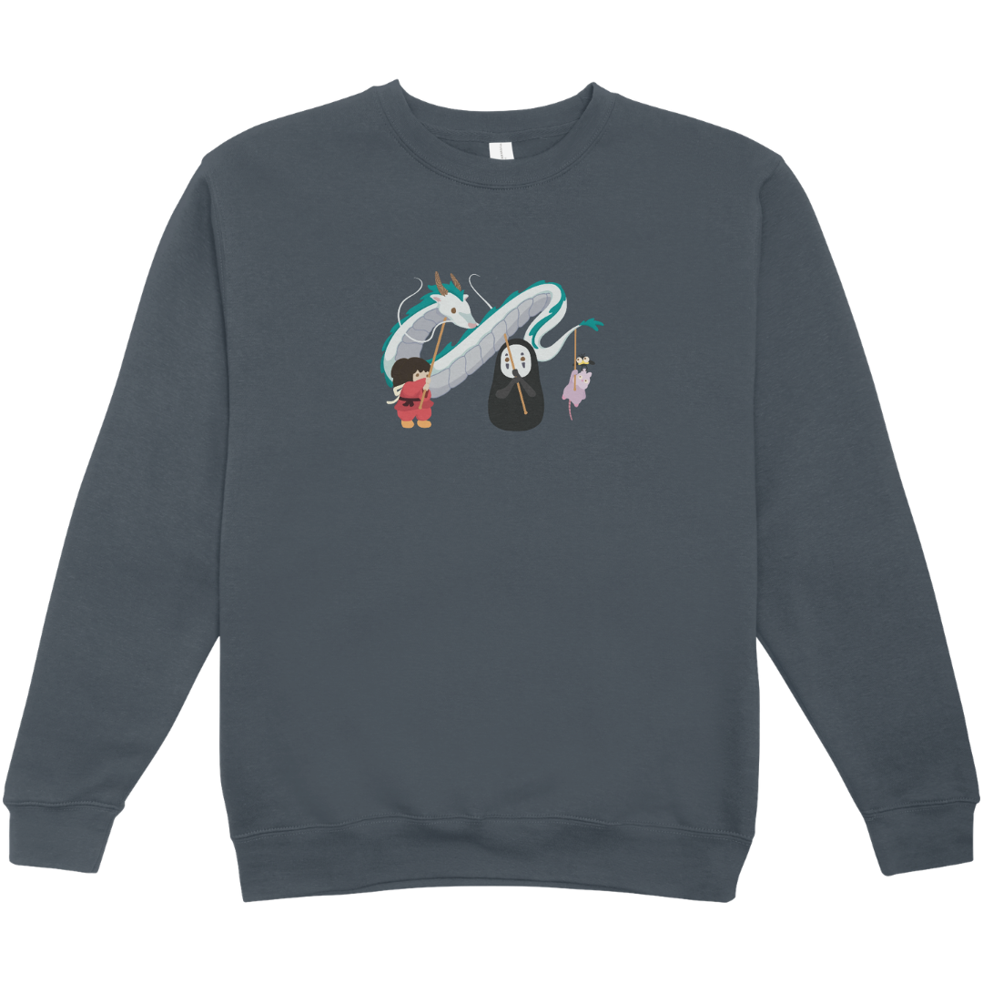 Spirited Dragon Crewneck Sweater
