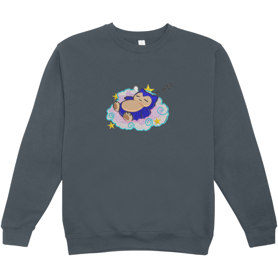 Snoozy Chillax Crewneck Sweater