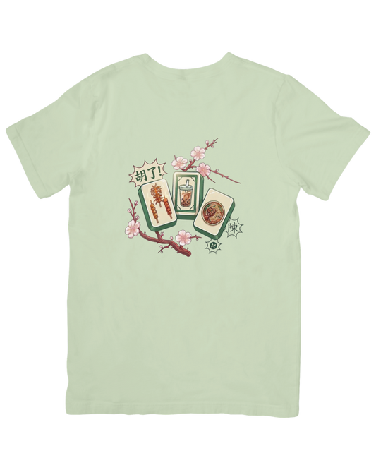 Food-Jong Tiles T-Shirt