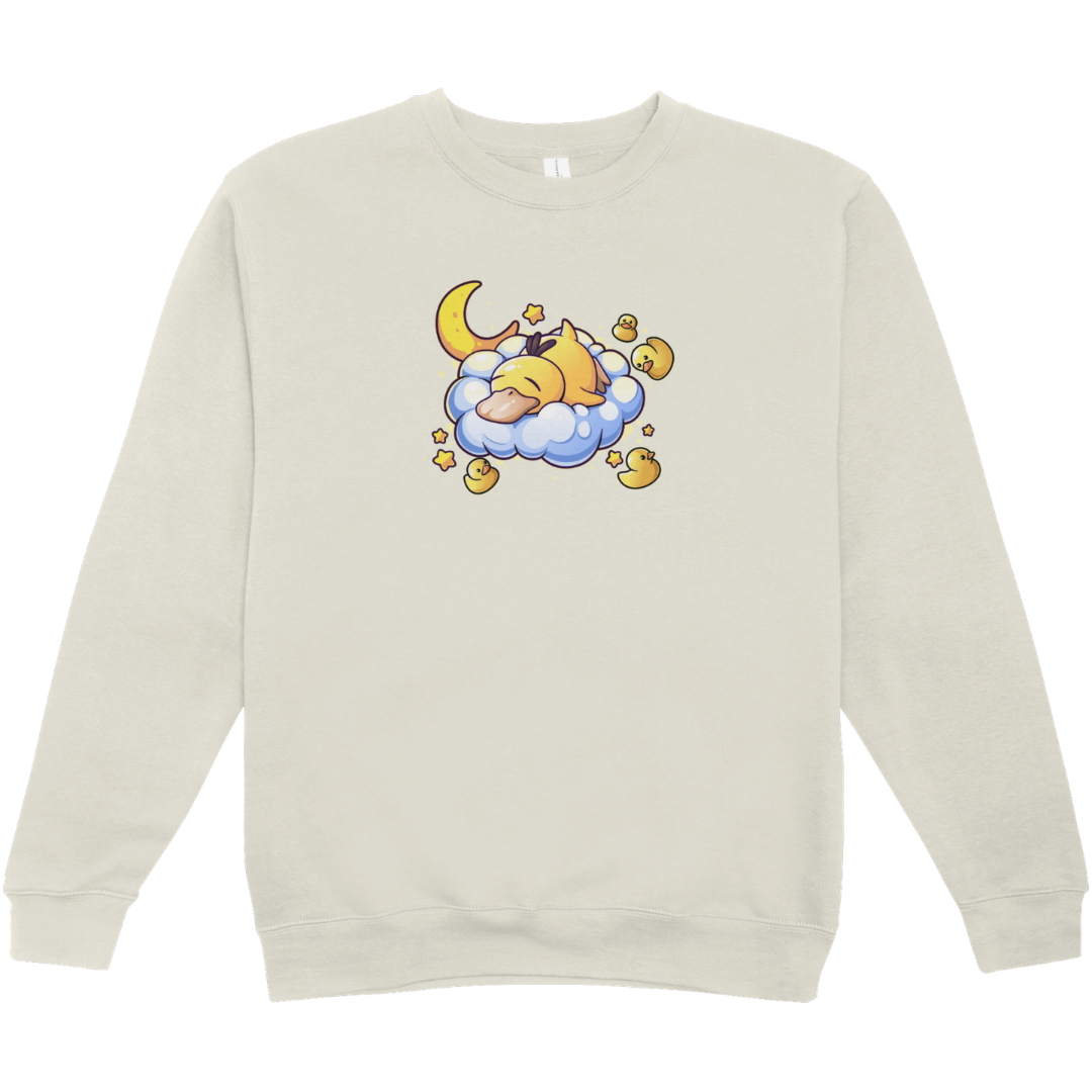 Snoozy Duck Crewneck Sweater