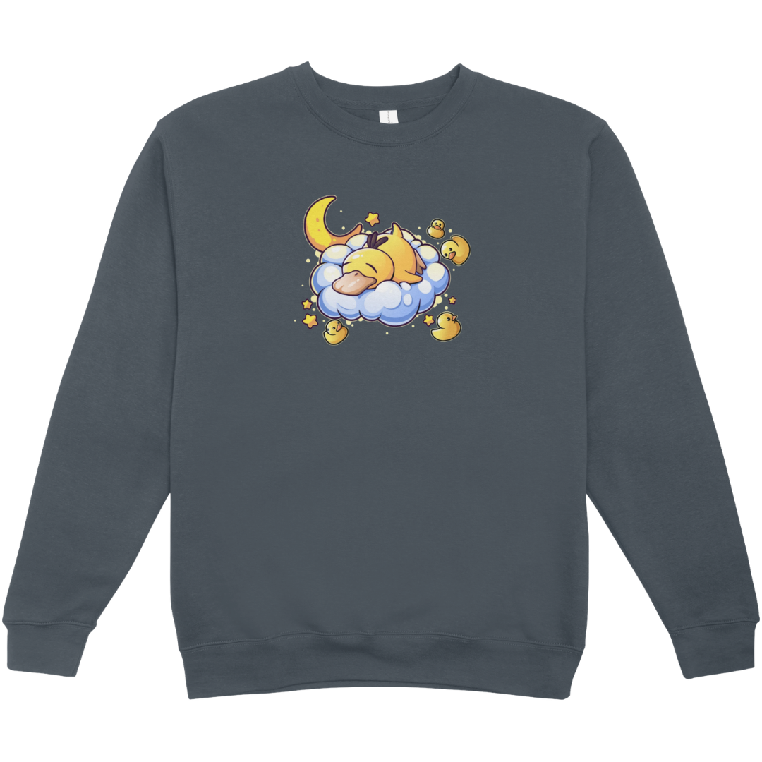 Snoozy Duck Crewneck Sweater