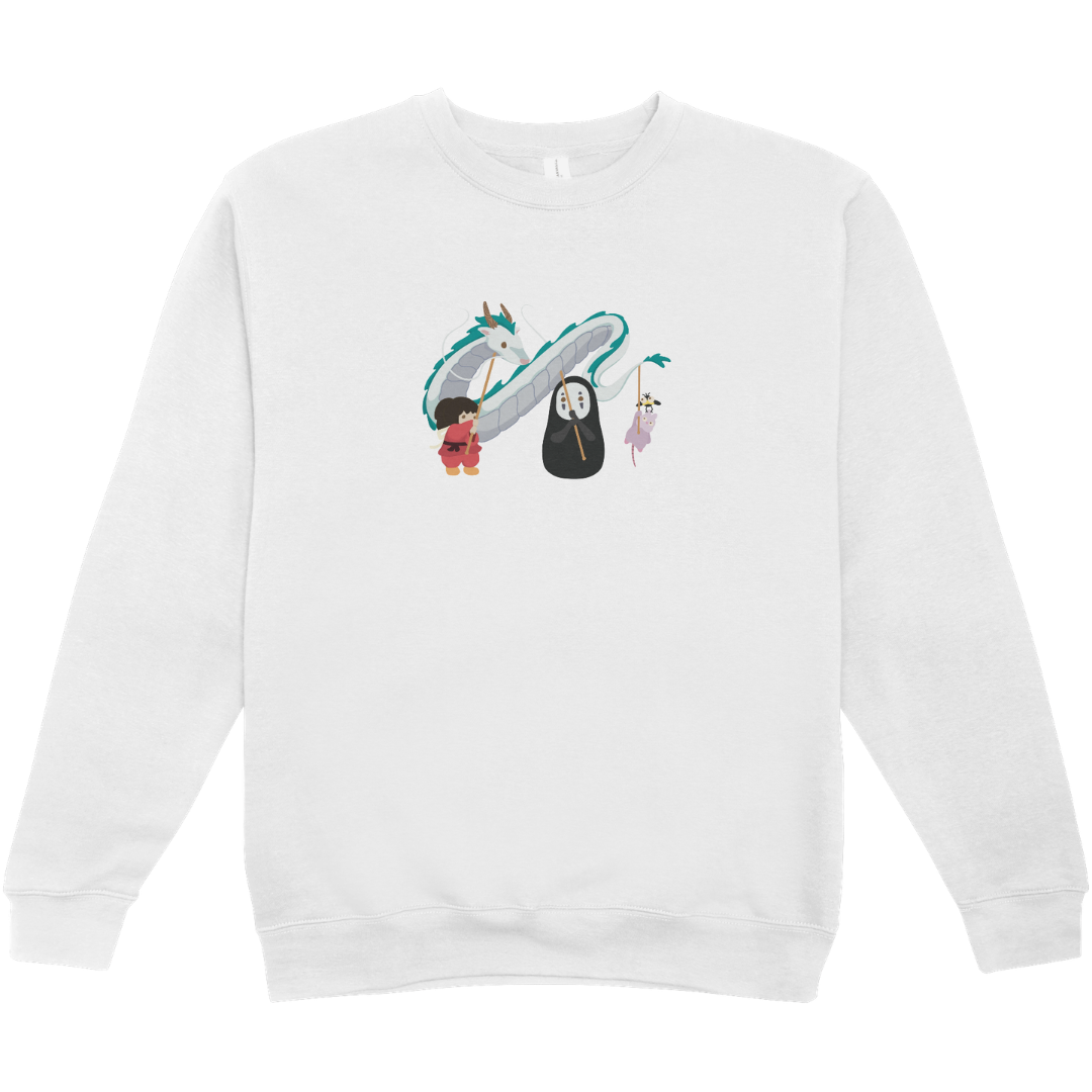 Spirited Dragon Crewneck Sweater