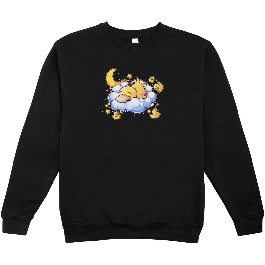 Snoozy Duck Crewneck Sweater