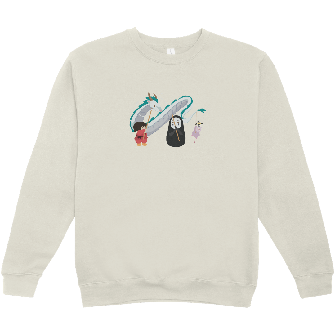 Spirited Dragon Crewneck Sweater