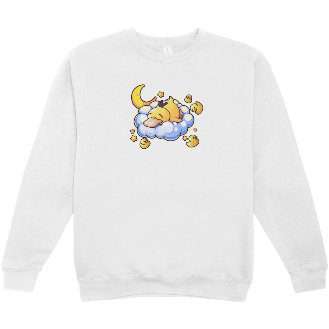 Snoozy Duck Crewneck Sweater