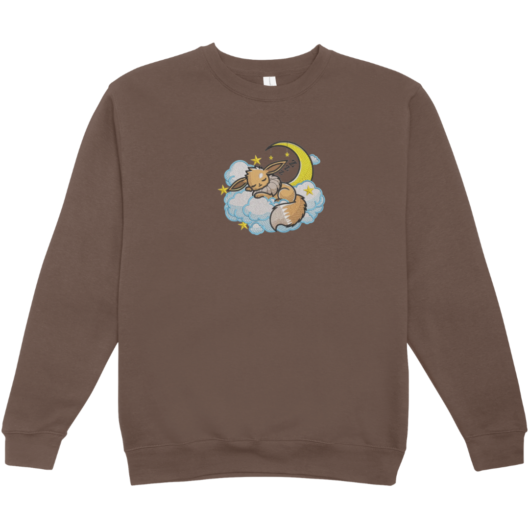 Snoozy Fox Crewneck Sweater