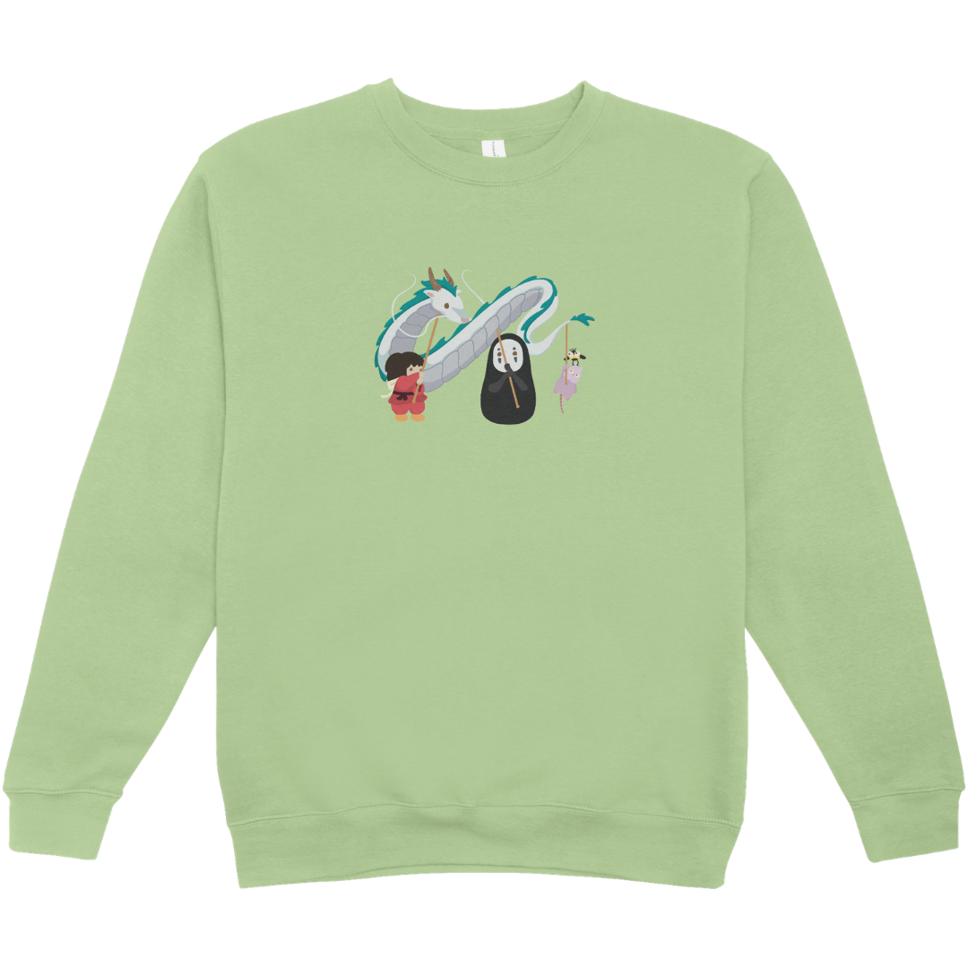 Spirited Dragon Crewneck Sweater