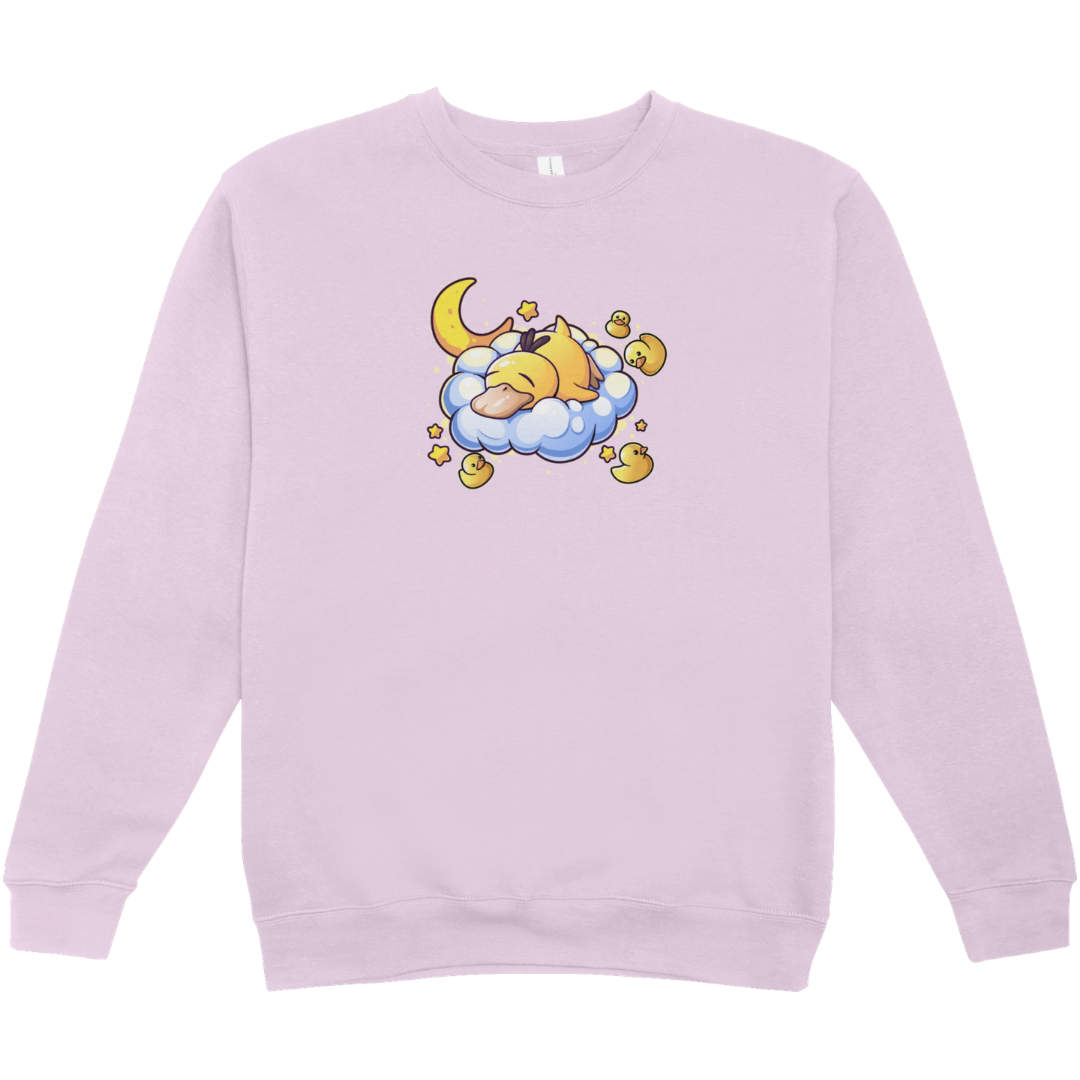 Snoozy Duck Crewneck Sweater
