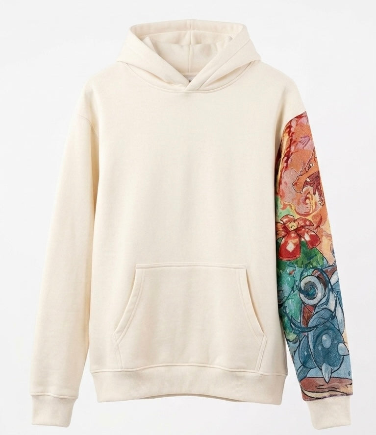 Kanto's Big 3 Tapestry Sleeve Hoodie
