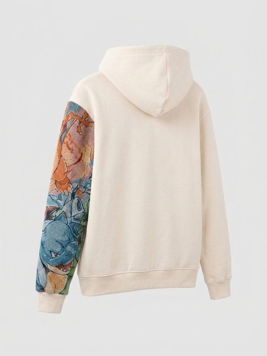 Kanto's Big 3 Tapestry Sleeve Hoodie